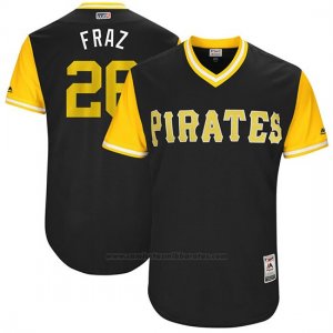 Camiseta Beisbol Hombre Pittsburgh Pirates 2017 Little League World Series Adam Frazier Negro