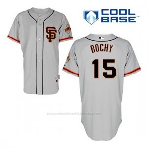 Camiseta Beisbol Hombre San Francisco Giants Bruce Bochy 15 Gris Alterno Cool Base