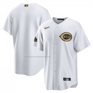 Camiseta Beisbol Hombre Cincinnati Reds 2022 All Star Replica Blanco