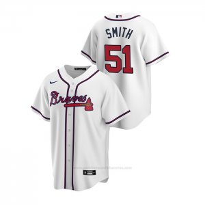 Camiseta Beisbol Hombre Atlanta Braves Will Smith 2020 Replica Primera Blanco