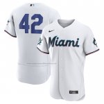 Camiseta Beisbol Hombre Miami Marlins Jackie Robinson Autentico Player