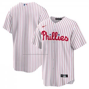 Camiseta Beisbol Hombre Philadelphia Phillies Primera Replica Big & Tall Blanco