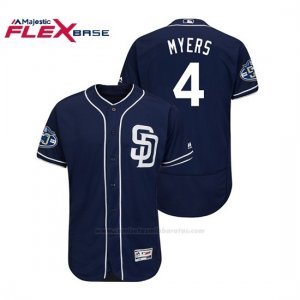 Camiseta Beisbol Hombre Padres Wil Myers 50th Aniversario Alternato Flex Base Azul