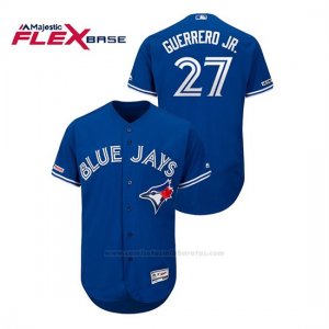 Camiseta Beisbol Hombre Toronto Blue Jays Vladimir Guerrero Jr. Flex Base Autentico Collection Alternato Azul