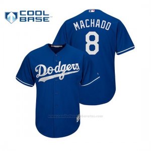 Camiseta Beisbol Nino Los Angeles Dodgers Manny Machado Cool Base Replica Royal