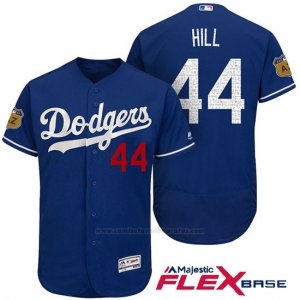 Camiseta Beisbol Hombre Los Angeles Dodgers Rich Hill 2017 Entrenamiento de Primavera Flex Base Jugador