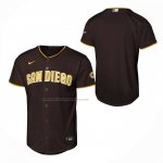 Camiseta Beisbol Nino San Diego Padres Primera Stadium Marron
