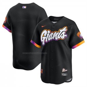 Camiseta Beisbol Hombre San Francisco Giants 2025 City Connect Limited Negro