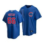 Camiseta Beisbol Hombre Chicago Cubs Rafael Ortega Replica Azul