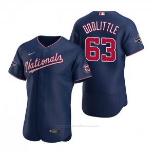 Camiseta Beisbol Hombre Washington Nationals Sean Doolittle Autentico Replica Azul