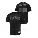 Camiseta Beisbol Hombre Arizona Diamondbacks Personalizada 2019 Players Nickname Weekend Autentico Negro