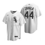 Camiseta Beisbol Hombre Chicago White Sox Seby Zavala Replica Primera Blanco