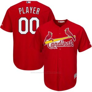 Camiseta St. Louis Cardinals Personalizada Rojo