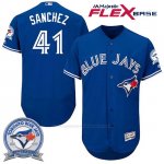 Camiseta Beisbol Hombre Toronto Blue Jays Aaron Sanchez 41 Flex Base 40 Aniversario