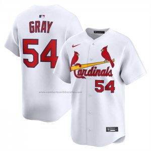 Camiseta Beisbol Hombre St. Louis Cardinals Sonny Gray Alterno Limited Blanco