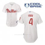 Camiseta Beisbol Hombre Philadelphia Phillies Jimmy Foxx 4 Blanco 1ª Cool Base