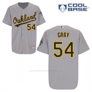 Camiseta Beisbol Hombre Oakland Athletics Sonny Gris 54 Gris Cool Base