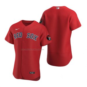 Camiseta Beisbol Hombre Boston Red Sox Autentico Rojo