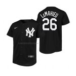 Camiseta Beisbol Nino New York Yankees D.j. Lemahieu Replica Negro
