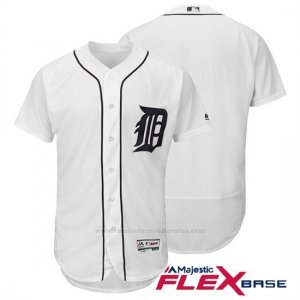 Camiseta Beisbol Hombre Detroit Tigers Autentico Coleccion Blanco Flex Base