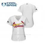 Camiseta Beisbol Mujer St. Louis Cardinals 2019 Postseason Cool Base Blanco
