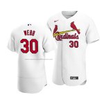 Camiseta Beisbol Hombre St. Louis Cardinals Tyler Webb Autentico Primera Blanco