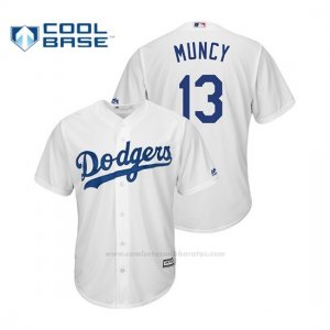 Camiseta Beisbol Hombre Los Angeles Dodgers Max Muncy Cool Base Official 1ª Blanco