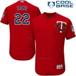 Camiseta Beisbol Hombre Minnesota Twins Miguel Sano Scarlet Cool Base