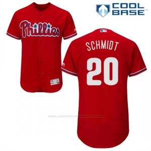 Camiseta Beisbol Hombre Philadelphia Phillies Mike Schmidt Rojo Cool Base