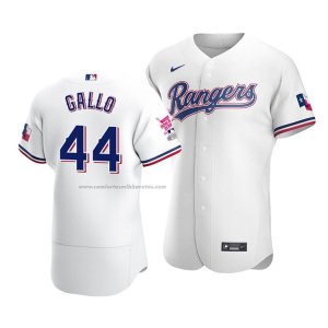 Camiseta Beisbol Hombre Texas Rangers Joey Gallo Primera Run Derby 2021 All Star Blanco