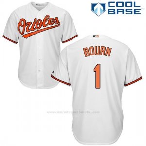 Camiseta Beisbol Hombre Baltimore Orioles 1 Michael Bourn Cool Base