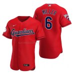 Camiseta Beisbol Hombre Cleveland Guardians Owen Miller Autentico Alterno Rojo