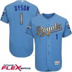 Camiseta Beisbol Hombre Kansas City Royals Jarrod Dyson Campeones Flex Base