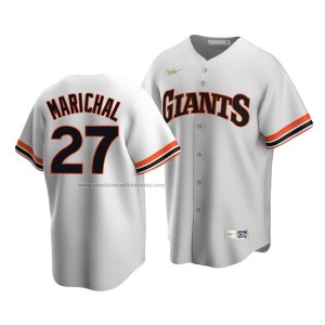 Camiseta Beisbol Hombre San Francisco Giants Juan Marichal Cooperstown Collection Primera Blanco