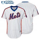 Camiseta Beisbol Hombre New York Mets Blanco Cool Base