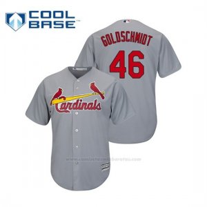 Camiseta Beisbol Hombre St. Louis Cardinals Paul Goldschmidt Cool Base Majestic Road Gris