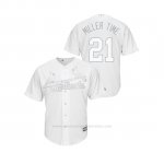 Camiseta Beisbol Hombre St. Louis Cardinals Andrew Miller 2019 Players Weekend Replica Blanco