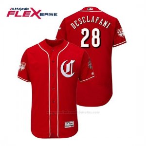 Camiseta Beisbol Hombre Cincinnati Reds Anthony Desclafani Flex Base Entrenamiento de Primavera 2019 Rojo