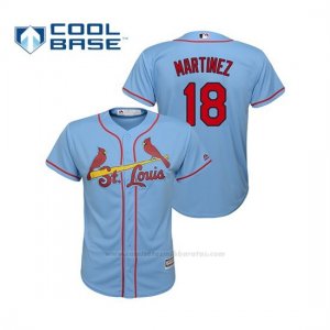 Camiseta Beisbol Nino St. Louis Cardinals Carlos Martinez Cool Base Majestic Alternato Horizon 2019 Azul