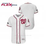 Camiseta Beisbol Hombre Washington Nationals 2019 Postseason Flex Base Blanco