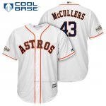 Camiseta Beisbol Hombre Houston Astros 2017 Postemporada Lance Mccullers Blanco Cool Base