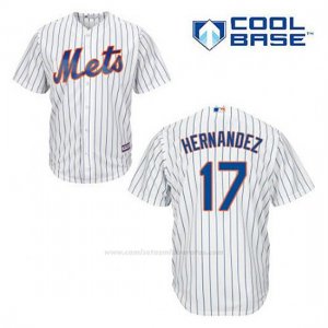 Camiseta Beisbol Hombre New York Mets Keith Hernandez 17 Blanco 1ª Cool Base