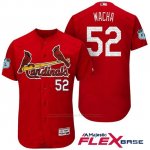 Camiseta Beisbol Hombre St. Louis Cardinals Michael Wacha Scarlet 2017 Entrenamiento de Primavera Flex Base Jugador