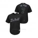 Camiseta Beisbol Hombre Detroit Tigers Jordy Mercer 2019 Players Weekend The Rook Replica Negro