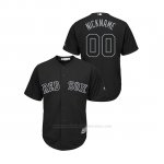 Camiseta Beisbol Hombre Boston Red Sox Personalizada 2019 Players Weekend Nickname Replica Negro