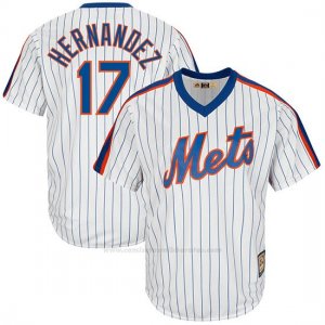 Camiseta Beisbol Hombre New York Mets Keith Hernandez Blanco Cooperstown Coleccion