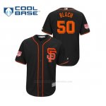 Camiseta Beisbol Hombre San Francisco Giants Ty Blach 2019 Entrenamiento de Primavera Cool Base Negro