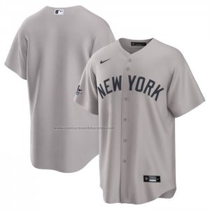 Camiseta Beisbol Hombre New York Yankees 2025 All Star Game Segunda Replica Gris