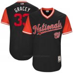 Camiseta Beisbol Hombre Washington Nationals 2017 Little League World Series Matt Grace Azul