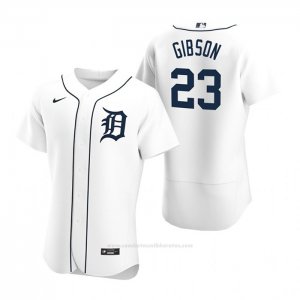 Camiseta Beisbol Hombre Detroit Tigers Kirk Gibson Autentico 2020 Primera Blanco